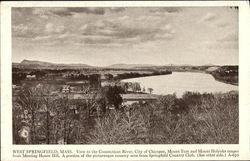 A Portion Of The Picturesque Country Seen From Springfield Postcard