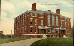 Abington High School Massachusetts Postcard 