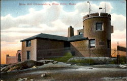 Blue Hill Observatory Blue Hills, MA Postcard Postcard