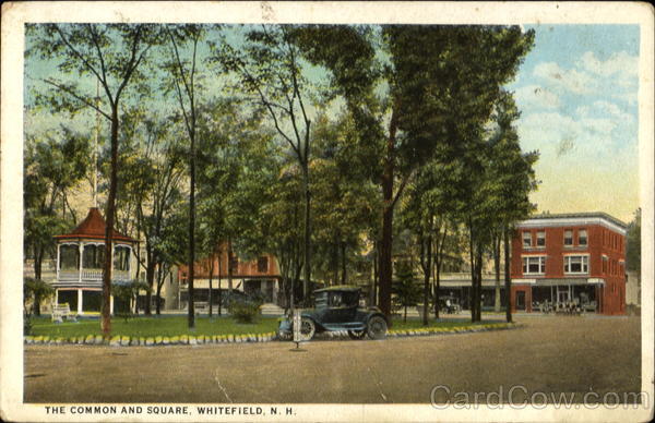 The Common And Square Whitefield New Hampshire