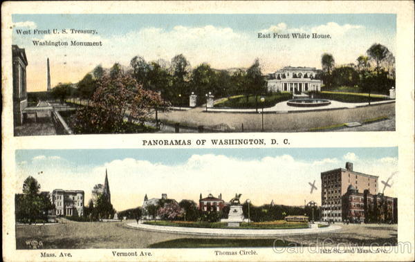 Panoramas Of Washington District of Columbia Washington DC