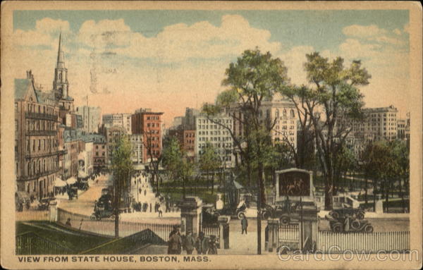 State House, Beacon Hill Boston Massachusetts