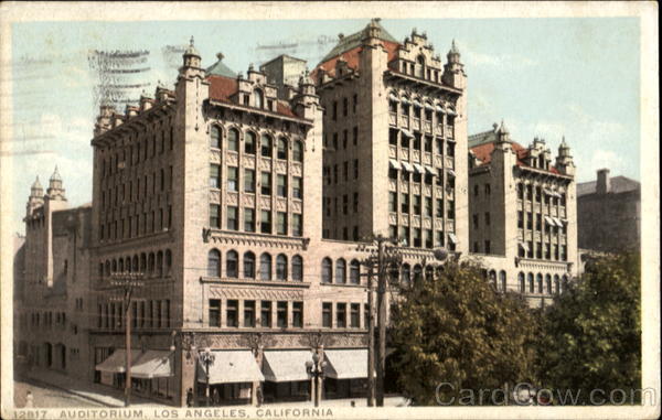 Auditorium Los Angeles California