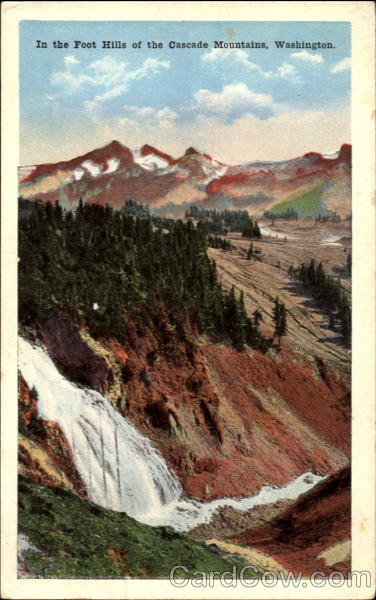 In The Foot Hills Of The Cascade Mountains Scenic Washington