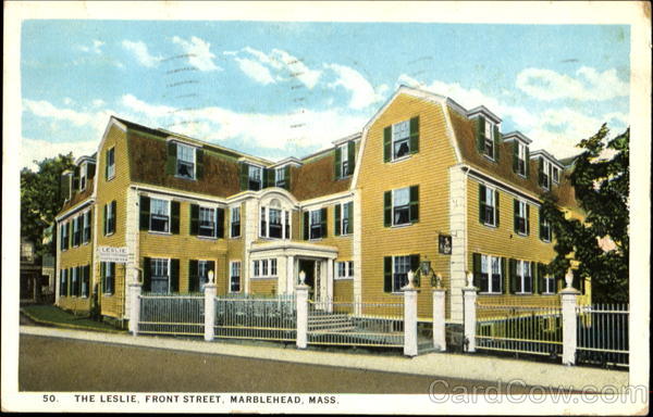 The Leslie, Front Street Marblehead Massachusetts