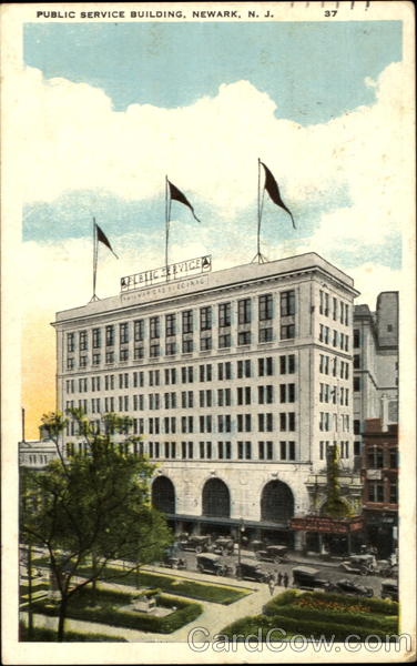 Public Service Building Newark New Jersey