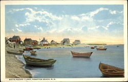 White Rocks Island Hampton Beach, NH Postcard Postcard