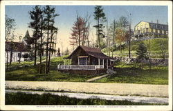 Mountain View House And Park Postcard