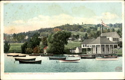 Garnet Hill, Centre Harbor Lake Winnipesaukee, NH Postcard Postcard