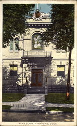 Elks Club Hartford, CT Postcard Postcard