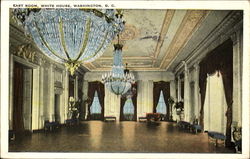 East Room Of The White House Washington, DC Washington DC Postcard Postcard