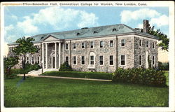 Knowlton Hall, Connecticut College for Women New London, CT Postcard Postcard
