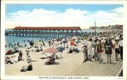 The Pier At Ocean Beach Postcard