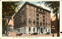 The Hotel Elton Waterbury, CT Postcard Postcard