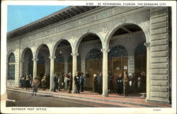 Outdoor Post Office St. Petersburg, FL Postcard Postcard