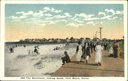 The Boardwalk Looking South Postcard