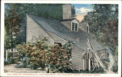 The Home Of Ephraim Bull Postcard