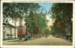 South St. From Front Of Museum Of Natural History And Art Postcard