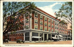 Hinton Building Elizabeth City, NC Postcard Postcard