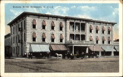 Kennon Hotel Goldsboro, NC Postcard Postcard