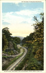 On The Way To Black Mountain Asheville, NC Postcard Postcard