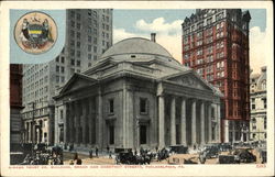 Girard Trust Co. Building, Broad and Chestnut Streets Postcard