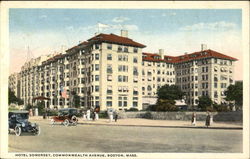 Hotel Somerset, Commonwealth Avenue Postcard