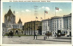 Trinity Church And Hotel Westminster, Cobley Square Postcard