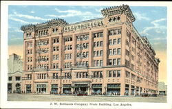 J. W. Robinson Company Store Building Postcard