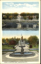 Views In Hampton Park Postcard