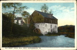 Old Mossy Creek Mill Harrisonburg, VA Postcard Postcard