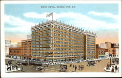 Dixon Hotel Kansas City, MO Postcard Postcard