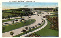 Roosevelt Boulevard Postcard