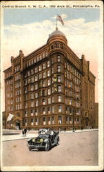 Central Branch Y. W. C. A, 1800 Arch St Postcard
