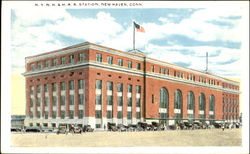 N. Y. N. H. & H. R. R. Station Postcard