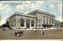 Trans Mississippi Passenger Station New Orleans, LA Postcard 