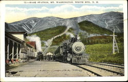 Base Station, Mt. Washington Bretton Woods, NH Postcard Postcard
