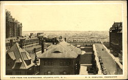 View From The Eastbourne Postcard