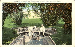 Fountain Of Youth St. Petersburg, FL Postcard Postcard