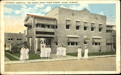 Victoria Hospital, 925 North West third Street Postcard