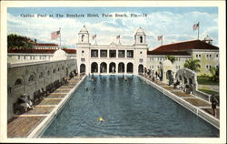 Casino Pool At The Breakers Hotel Postcard