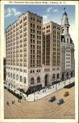 National Savings Bank Bldg. Postcard