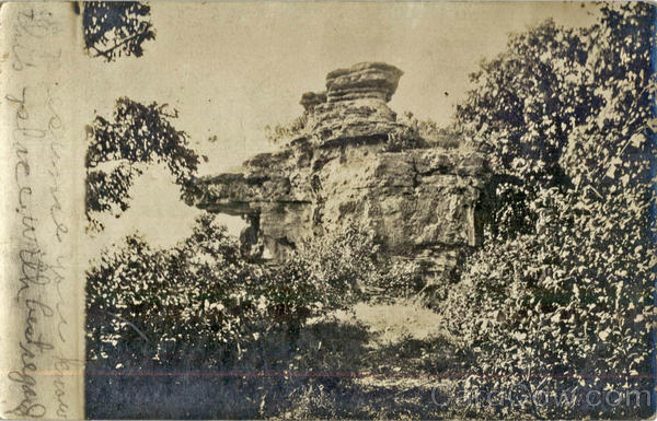 Rock Formation near Carthage Missouri