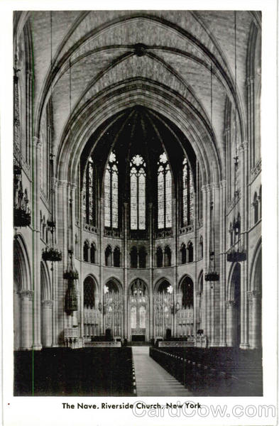 The Nave, Riverside Church New York City