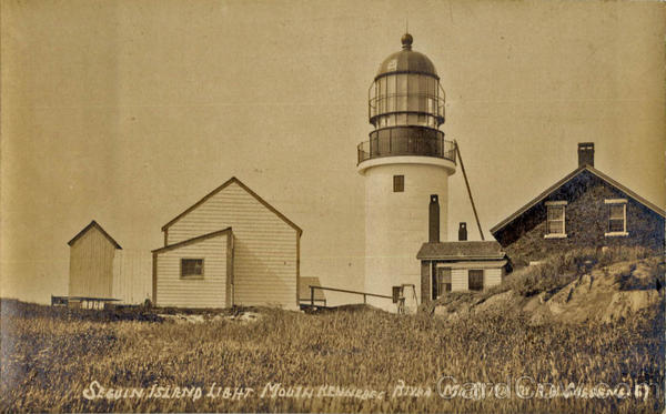 Seguin Island Lighthouse Phippsburg Maine R.H. Cassens