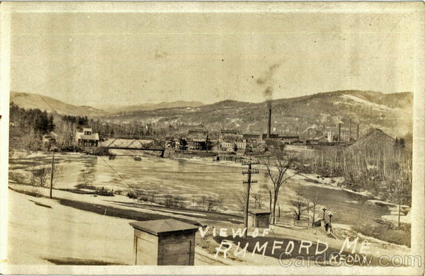 View of Rumford Maine