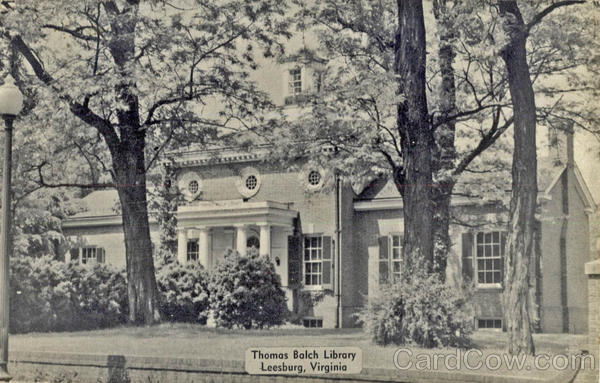 Thomas Balch Library Leesburg Virginia