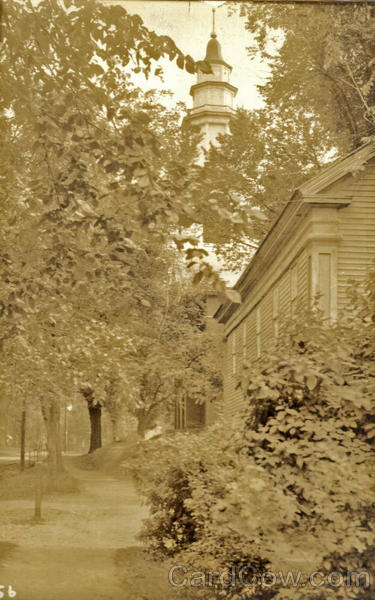 View of Church Deerfield Massachusetts