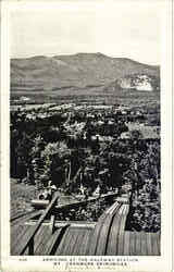 Arriving At The Halfway Station, Mt. Cranmore Postcard