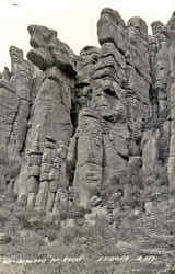 Wonderland of Rocks Scenic, AZ Postcard Postcard